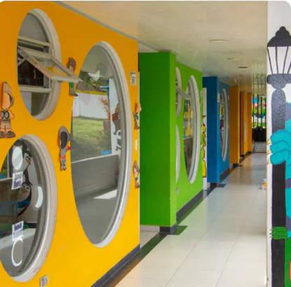 Ambientes coloridos para los más pequeños